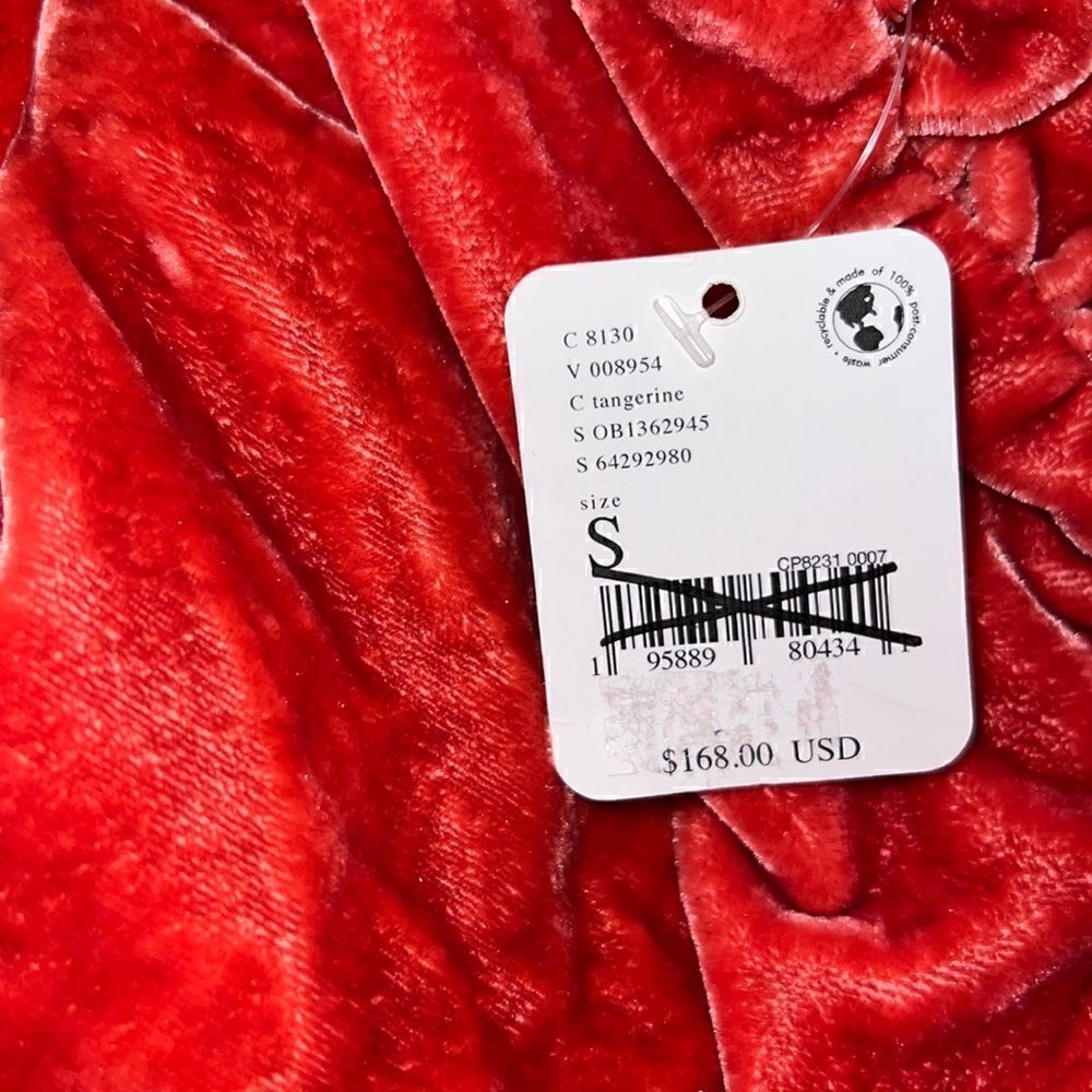 FREE PEOPLE GUM DROP MINI TANGERINE SMALL NWT - Picture 5 of 5